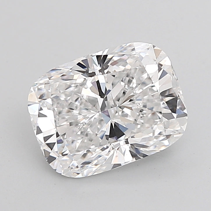 3.04 Carat Cushion Shaped, Ideal Cut, D Color, VS2 Clarity, IGI Certified Lab Grown Diamond