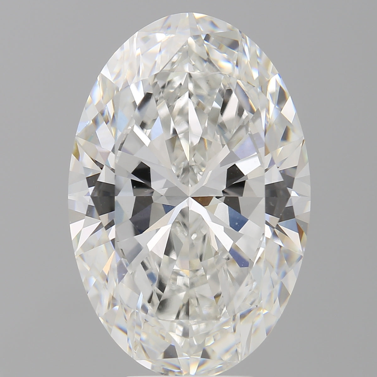 8.00 Carat Oval Shaped, Ideal Cut, F Color, VVS2 Clarity, IGI Certified Lab Grown Diamond