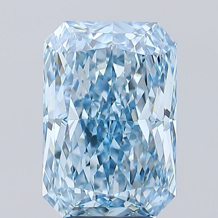 4.07 Carat Radiant Shaped, Ideal Cut, VS1 Clarity, IGI Certified Lab Grown Diamond