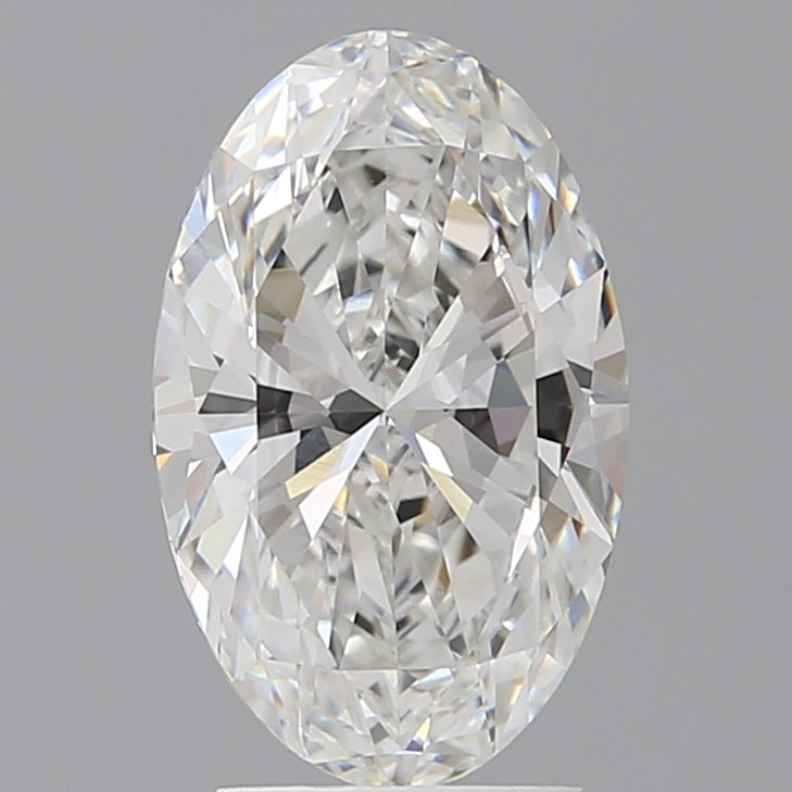 3.00 Carat Oval Shaped, Ideal Cut, E Color, VVS2 Clarity, IGI Certified Lab Grown Diamond