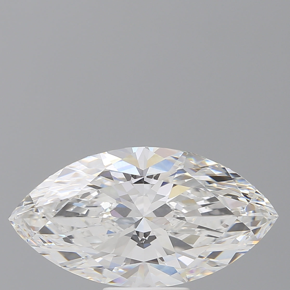 6.09 Carat Marquise Shaped, Ideal Cut, E Color, VVS2 Clarity, IGI Certified Lab Grown Diamond
