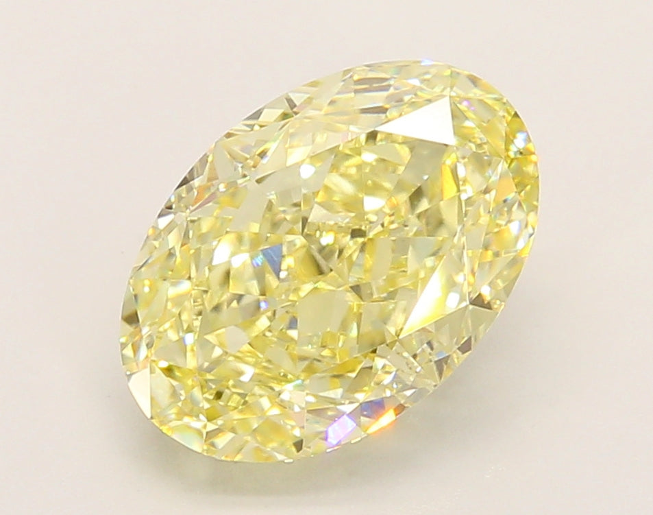 4.05 Carat Oval Shaped, Very Good Cut, VS1 Clarity, IGI Certified Lab Grown Diamond