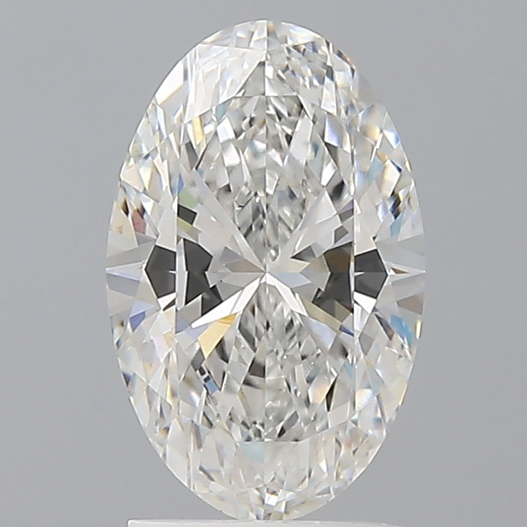 2.02 Carat Oval Shaped, Ideal Cut, E Color, VVS2 Clarity, IGI Certified Lab Grown Diamond