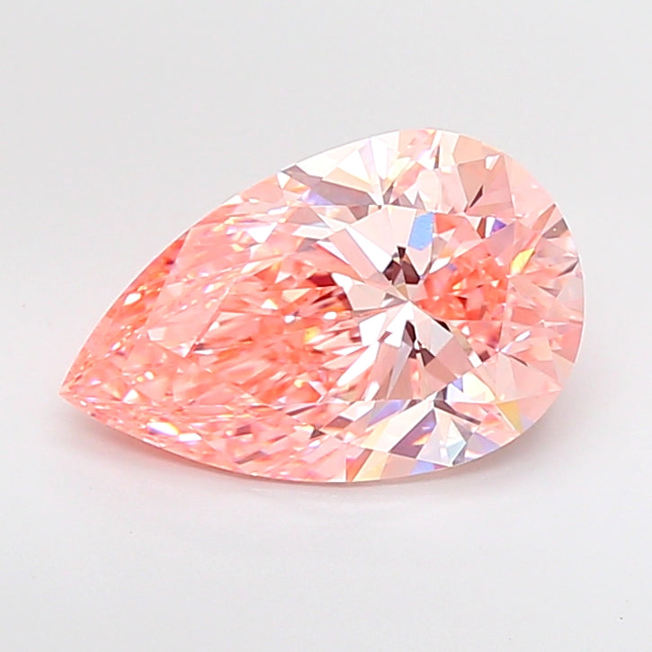 5.03 Carat Pear Shaped, Ideal Cut, VS1 Clarity, IGI Certified Lab Grown Diamond