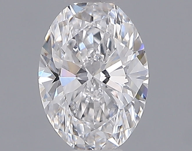 0.53 Carat Oval Shaped, Ideal Cut, D Color, VVS2 Clarity, IGI Certified Lab Grown Diamond