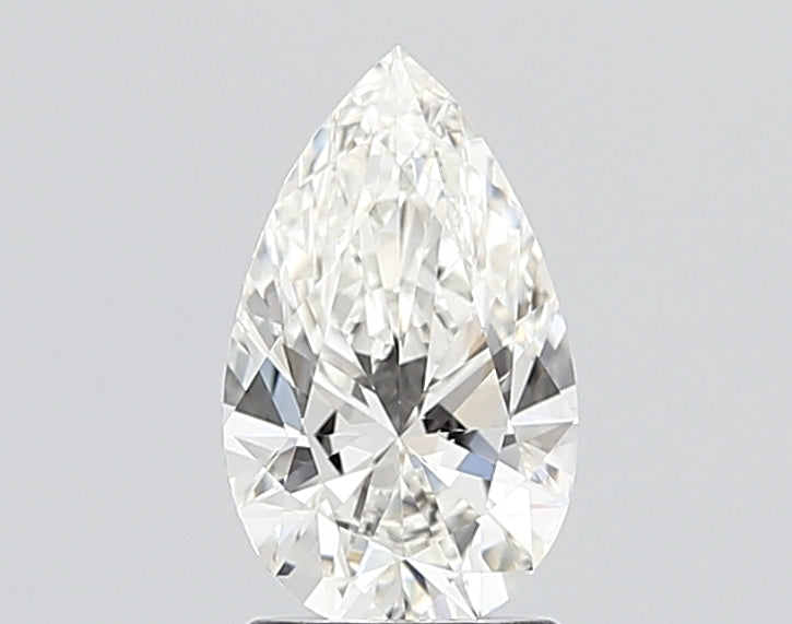 1.53 Carat Pear Shaped, Ideal Cut, G Color, VS1 Clarity, IGI Certified Lab Grown Diamond