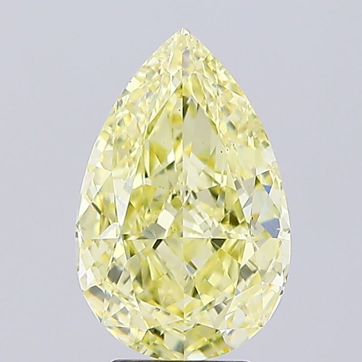 5.24 Carat Pear Shaped, Ideal Cut, VS2 Clarity, IGI Certified Lab Grown Diamond