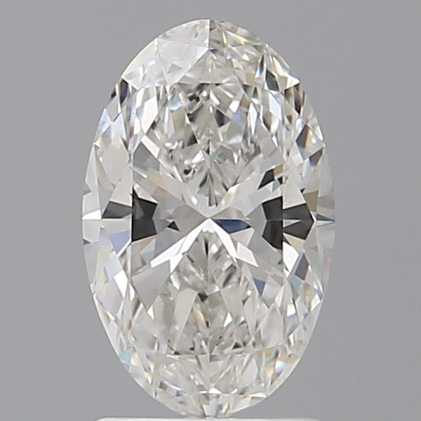 1.60 Carat Oval Shaped, Ideal Cut, F Color, VS1 Clarity, IGI Certified Lab Grown Diamond