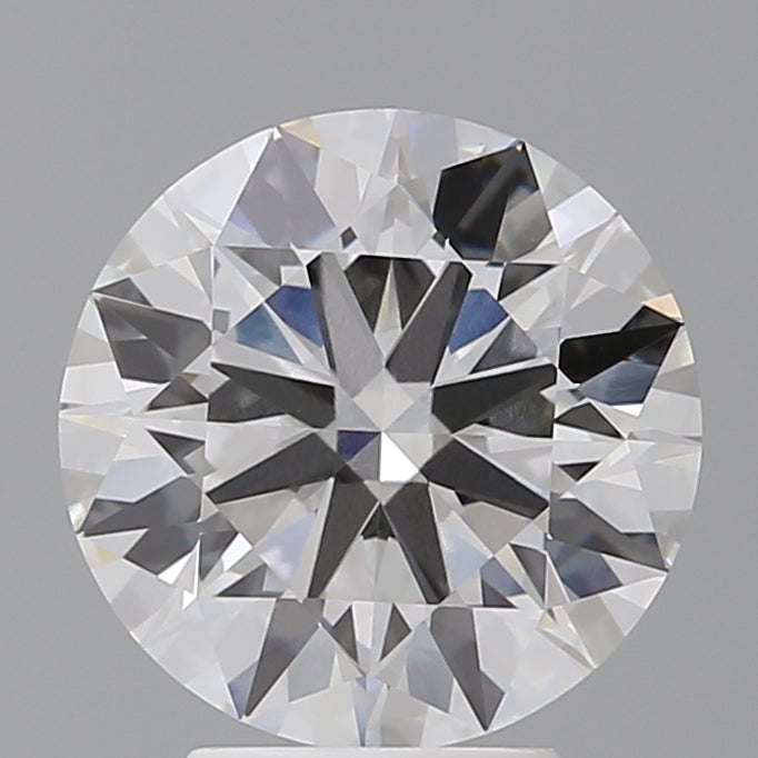 4.05 Carat Round Shaped, Ideal Cut, E Color, VVS2 Clarity, IGI Certified Lab Grown Diamond