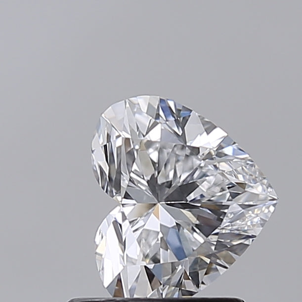 1.01 Carat Heart Shaped, Excellent Cut, D Color, VVS1 Clarity, IGI Certified Lab Grown Diamond