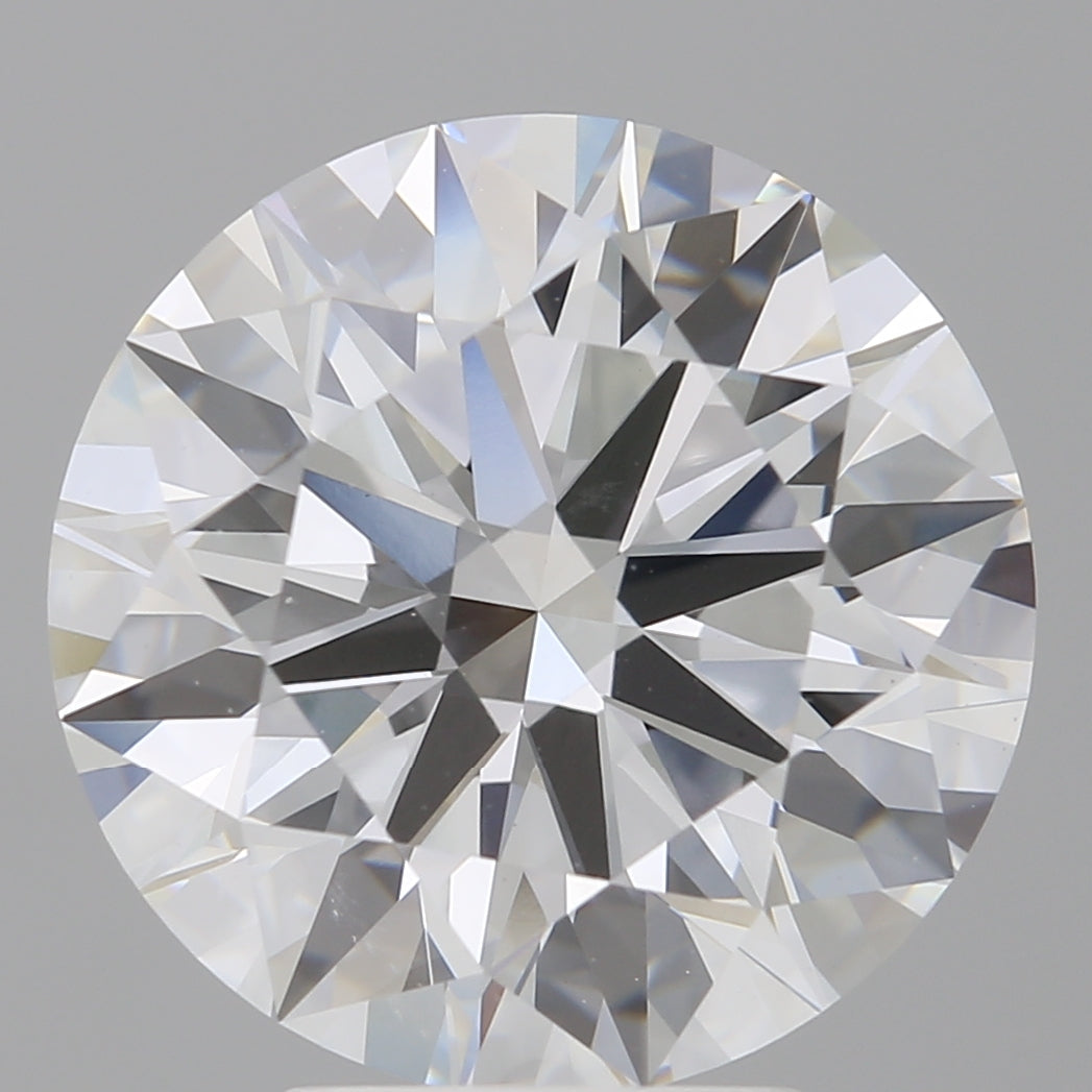 5.10 Carat Round Shaped, Ideal Cut, F Color, VVS2 Clarity, IGI Certified Lab Grown Diamond