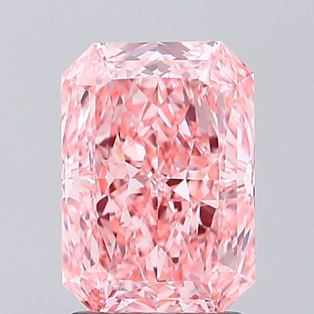 1.79 Carat Radiant Shaped, Ideal Cut, VS1 Clarity, IGI Certified Lab Grown Diamond