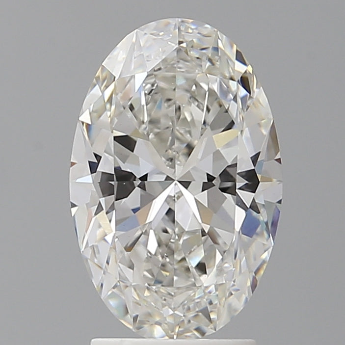 2.52 Carat Oval Shaped, Ideal Cut, F Color, VS1 Clarity, IGI Certified Lab Grown Diamond