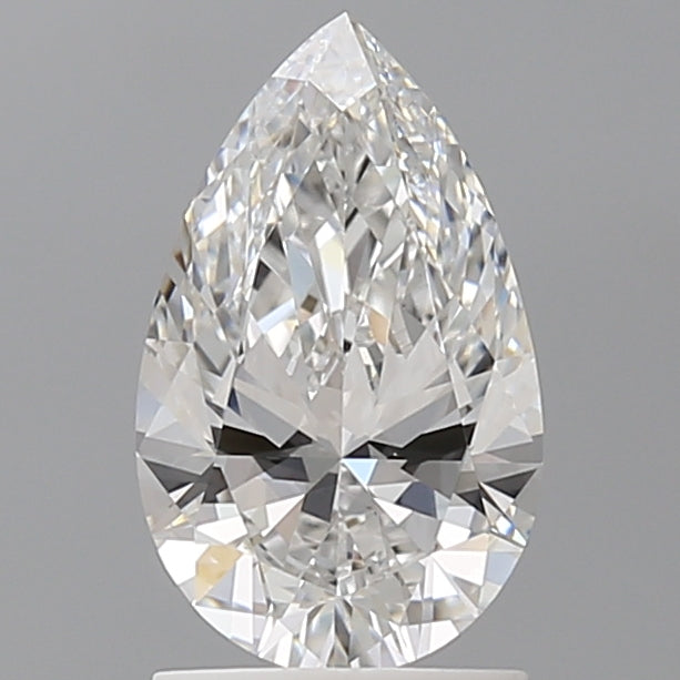 1.54 Carat Pear Shaped, Ideal Cut, E Color, VVS2 Clarity, IGI Certified Lab Grown Diamond