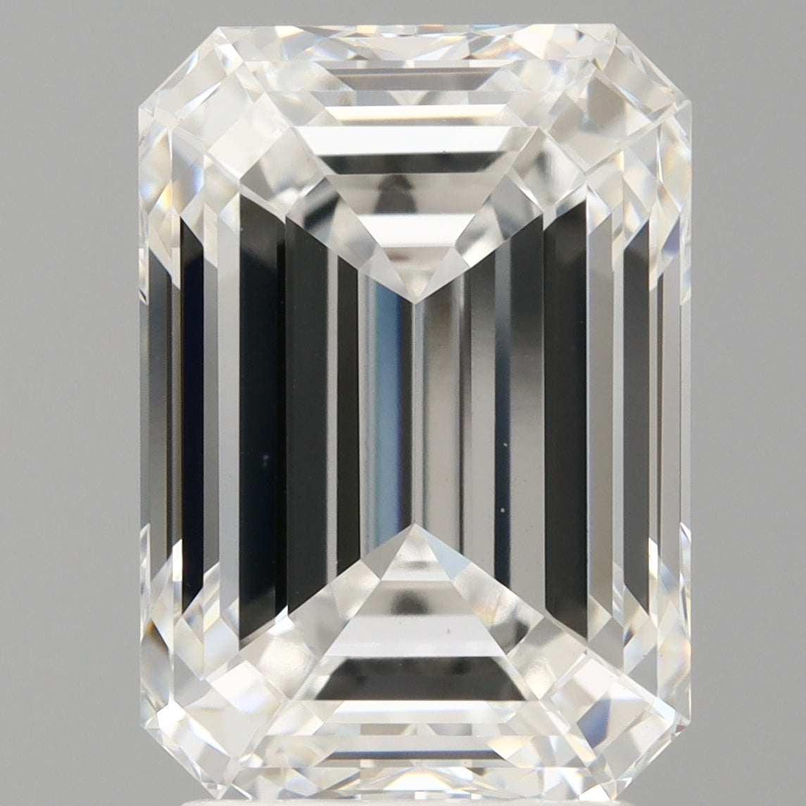 3.58 Carat Emerald Shaped, Ideal Cut, D Color, VVS2 Clarity, IGI Certified Lab Grown Diamond