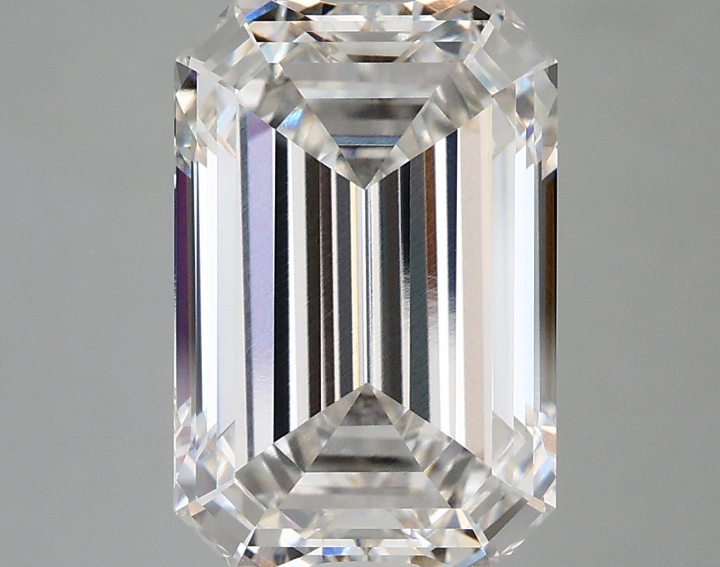 5.60 Carat Emerald Shaped, Very Good Cut, G Color, VVS1 Clarity, IGI Certified Lab Grown Diamond