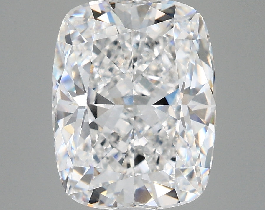 3.92 Carat Cushion Shaped, Very Good Cut, D Color, VVS2 Clarity, IGI Certified Lab Grown Diamond