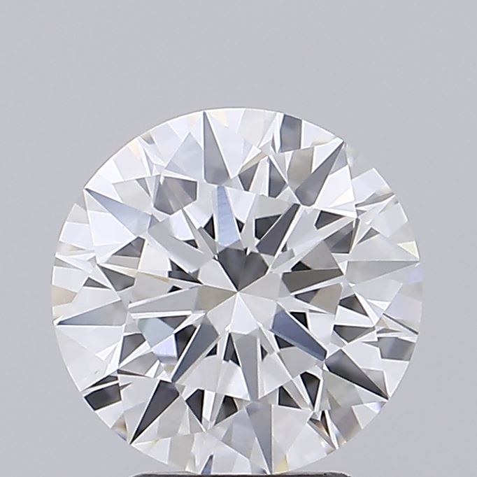 2.06 Carat Round Shaped, Ideal Cut, E Color, VVS2 Clarity, IGI Certified Lab Grown Diamond