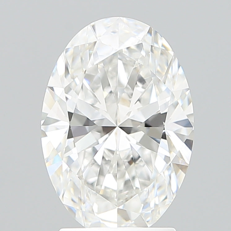 2.58 Carat Oval Shaped, Ideal Cut, E Color, VVS1 Clarity, IGI Certified Lab Grown Diamond