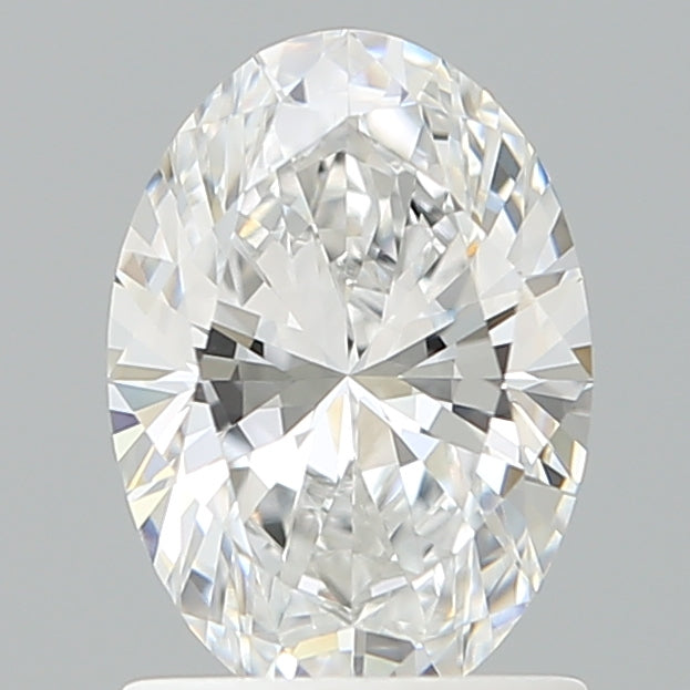 1.27 Carat Oval Shaped, Ideal Cut, E Color, VVS1 Clarity, IGI Certified Lab Grown Diamond