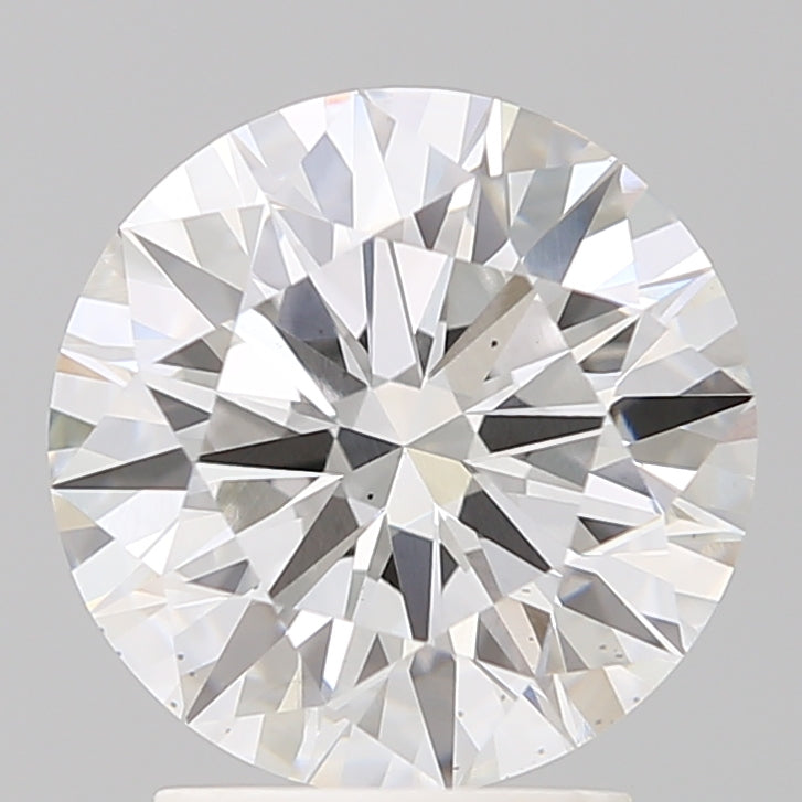 2.65 Carat Round Shaped, Ideal Cut, F Color, VS2 Clarity, IGI Certified Lab Grown Diamond