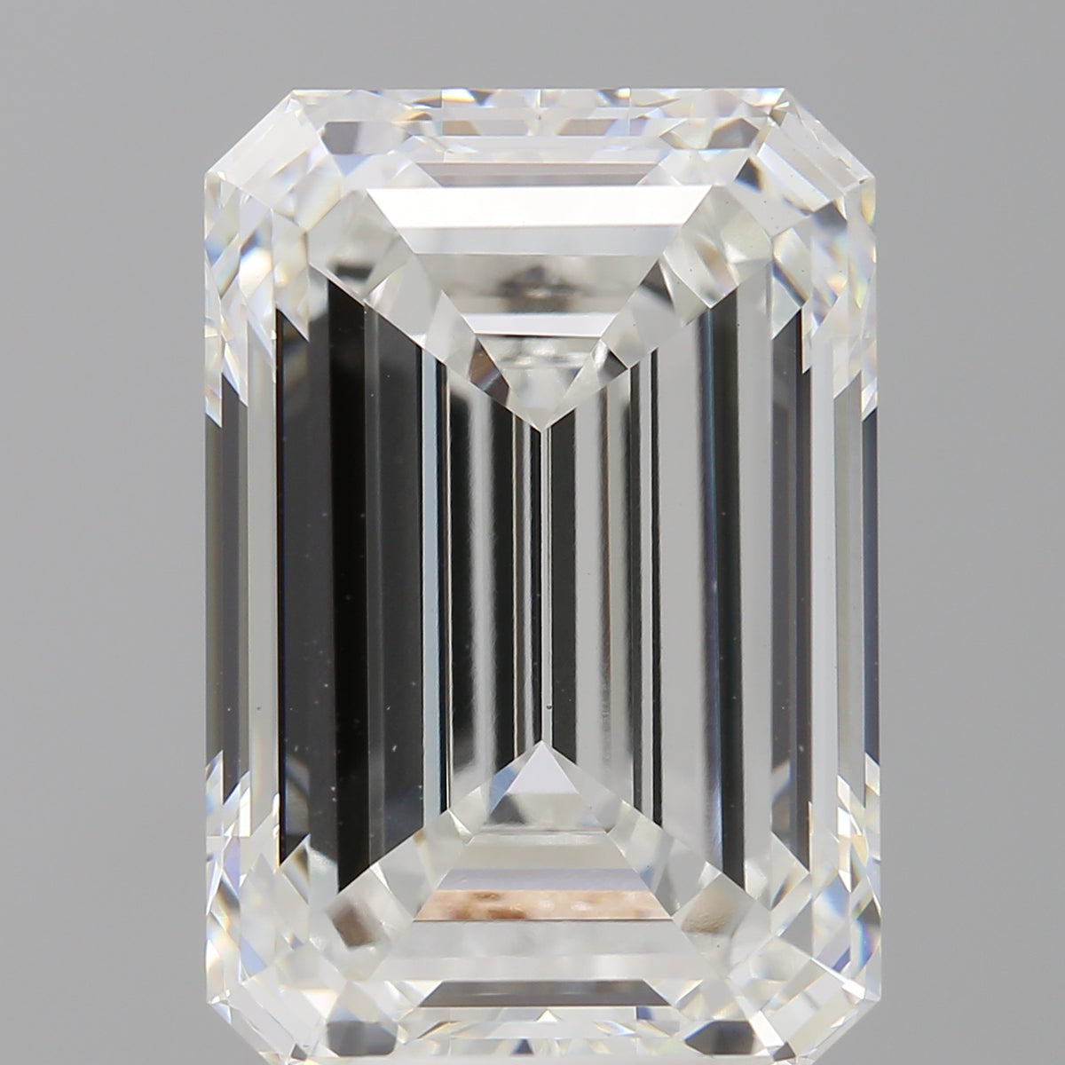 9.08 Carat Emerald Shaped, Ideal Cut, F Color, VVS2 Clarity, IGI Certified Lab Grown Diamond