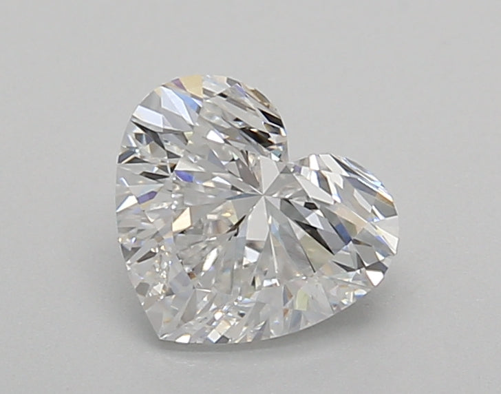 1.00 Carat Heart Shaped, Very Good Cut, D Color, VVS1 Clarity, IGI Certified Lab Grown Diamond
