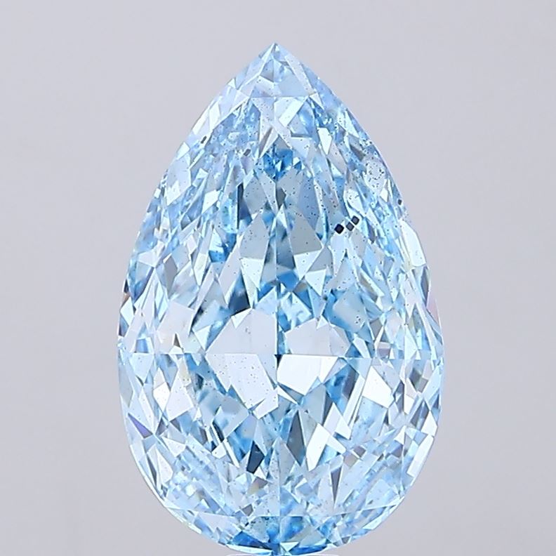 28.03 Carat Pear Shaped, Excellent Cut, SI1 Clarity, IGI Certified Lab Grown Diamond