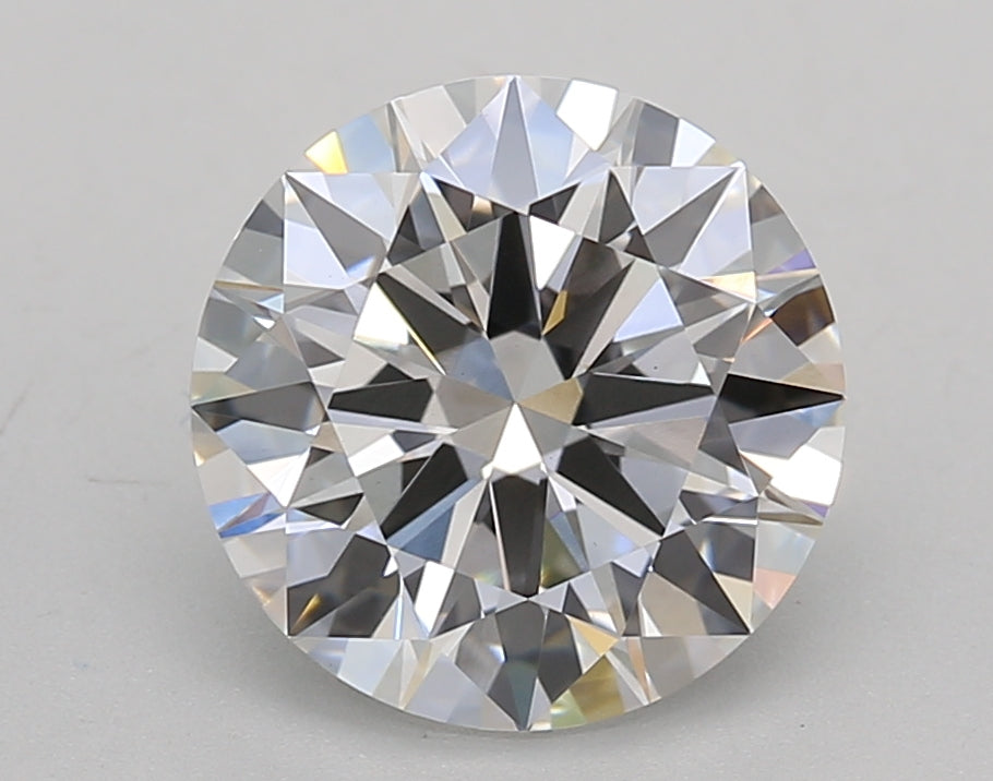 2.73 Carat Round Shaped, Excellent Cut, F Color, VS1 Clarity, GIA Certified Lab Grown Diamond