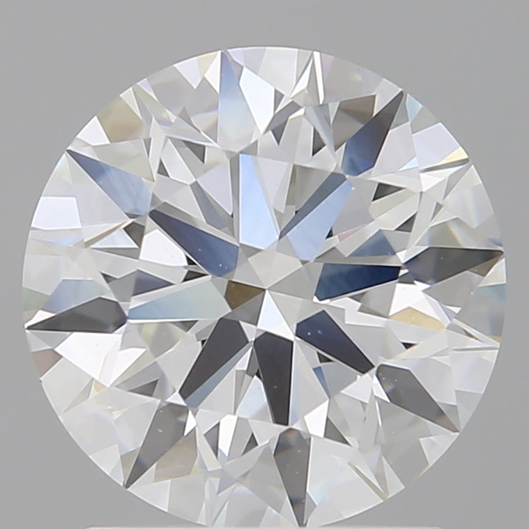2.06 Carat Round Shaped, Ideal Cut, E Color, VVS2 Clarity, IGI Certified Lab Grown Diamond