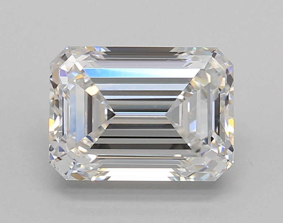3.02 Carat Emerald Shaped, Very Good Cut, E Color, VS1 Clarity, IGI Certified Lab Grown Diamond