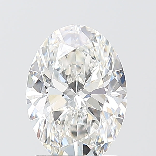 1.52 Carat Oval Shaped, Excellent Cut, E Color, VVS2 Clarity, IGI Certified Lab Grown Diamond