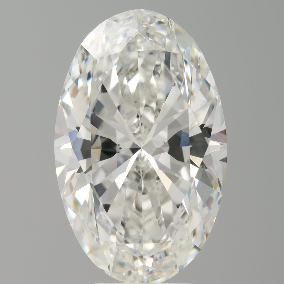 7.07 Carat Oval Shaped, Ideal Cut, F Color, VVS2 Clarity, IGI Certified Lab Grown Diamond