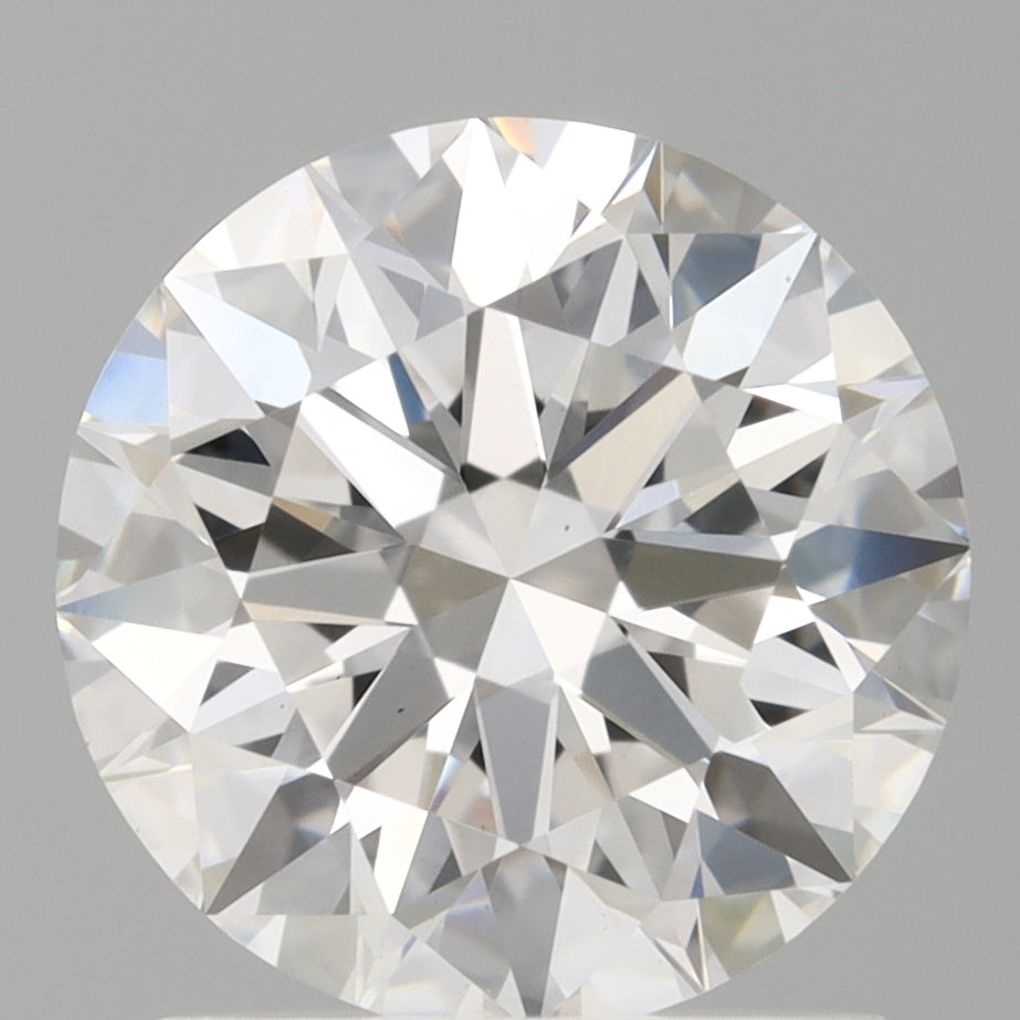 1.51 Carat Round Shaped, Ideal Cut, D Color, VS1 Clarity, IGI Certified Lab Grown Diamond