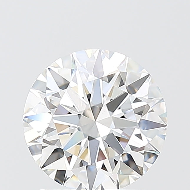 1.60 Carat Round Shaped, Excellent Cut, E Color, VVS2 Clarity, IGI Certified Lab Grown Diamond