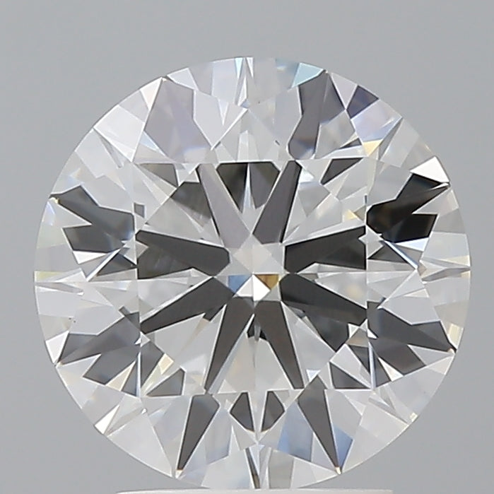 3.04 Carat Round Shaped, Ideal Cut, E Color, VVS2 Clarity, IGI Certified Lab Grown Diamond