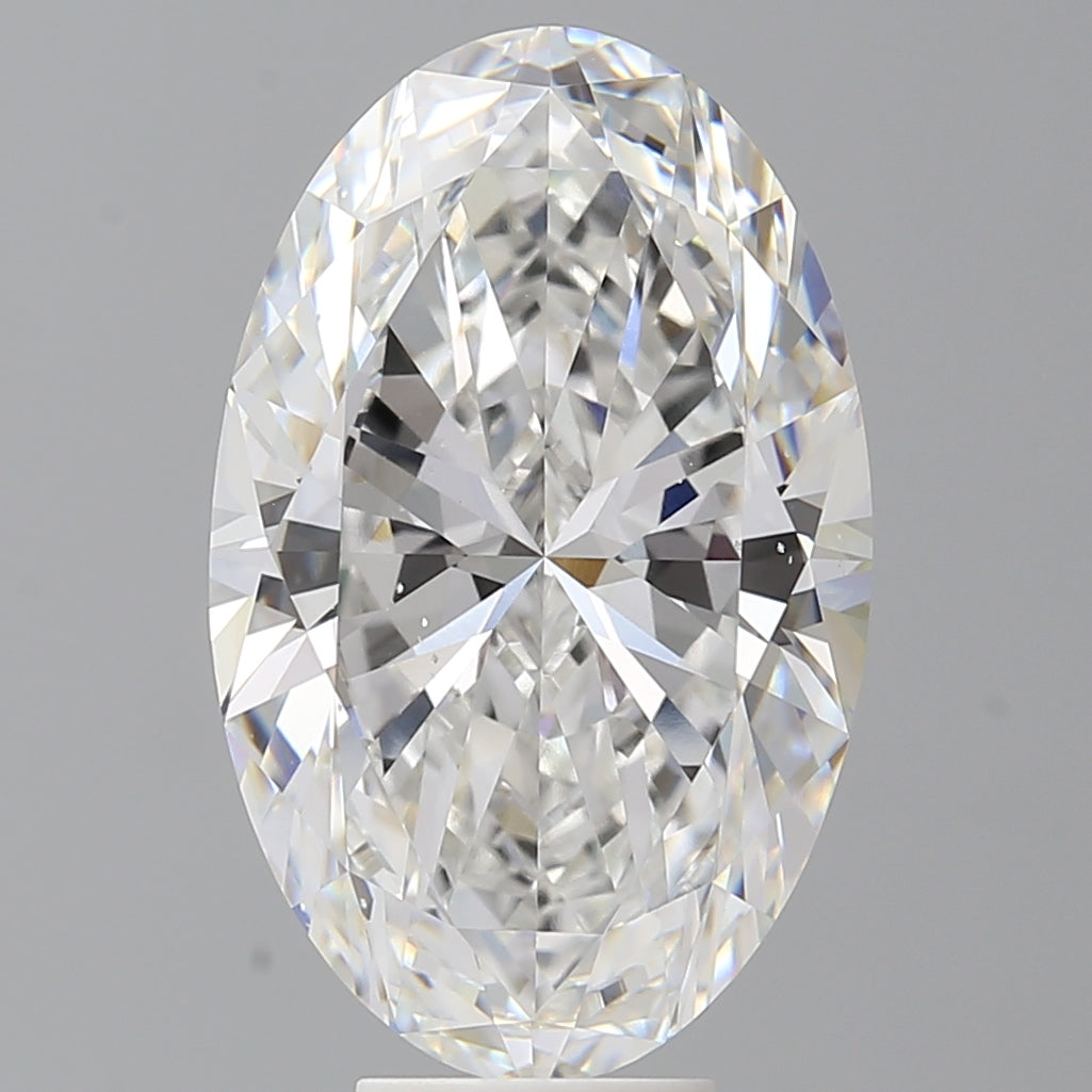 8.45 Carat Oval Shaped, Ideal Cut, E Color, VS2 Clarity, IGI Certified Lab Grown Diamond