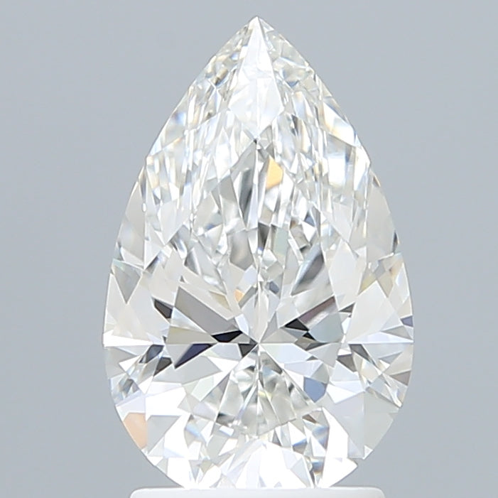 2.23 Carat Pear Shaped, Excellent Cut, E Color, VVS2 Clarity, IGI Certified Lab Grown Diamond