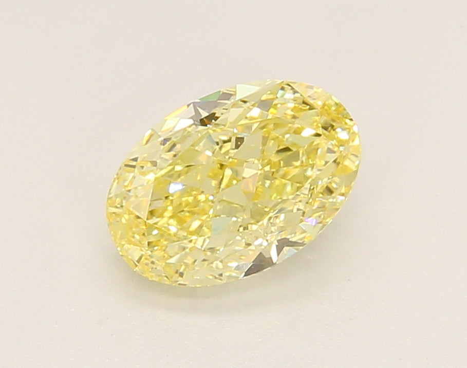1.36 Carat Oval Shaped, Very Good Cut, VS1 Clarity, IGI Certified Lab Grown Diamond