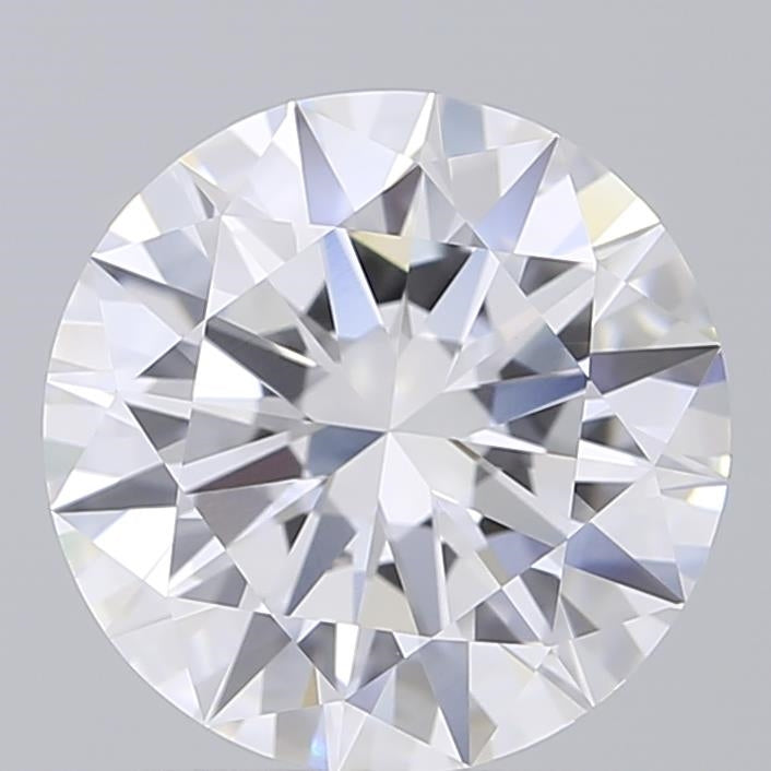 2.22 Carat Round Shaped, Excellent Cut, D Color, VVS2 Clarity, IGI Certified Lab Grown Diamond