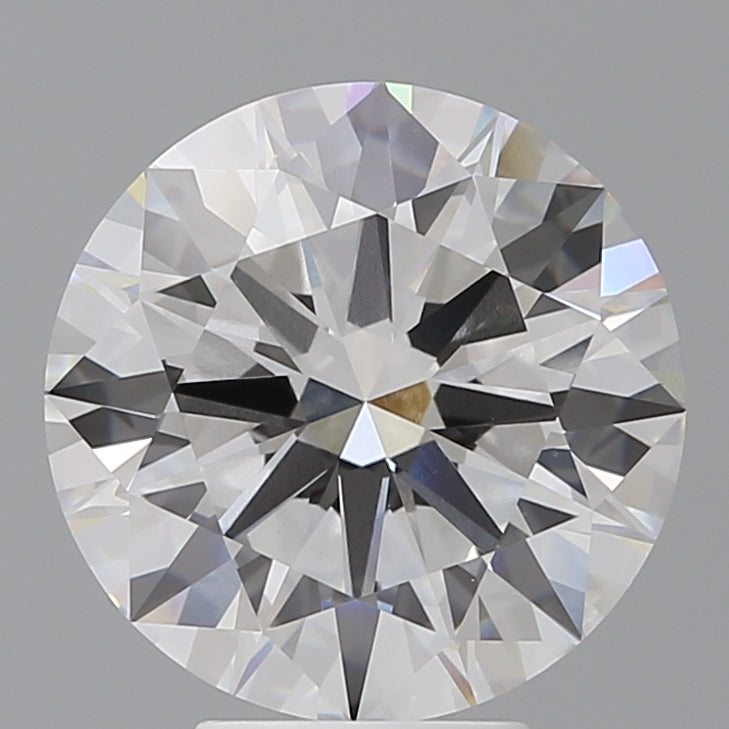 5.53 Carat Round Shaped, Ideal Cut, E Color, VVS2 Clarity, IGI Certified Lab Grown Diamond