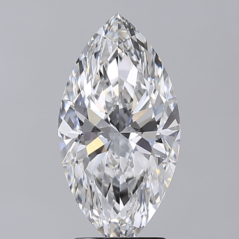 3.01 Carat Marquise Shaped, Excellent Cut, E Color, VVS2 Clarity, IGI Certified Lab Grown Diamond