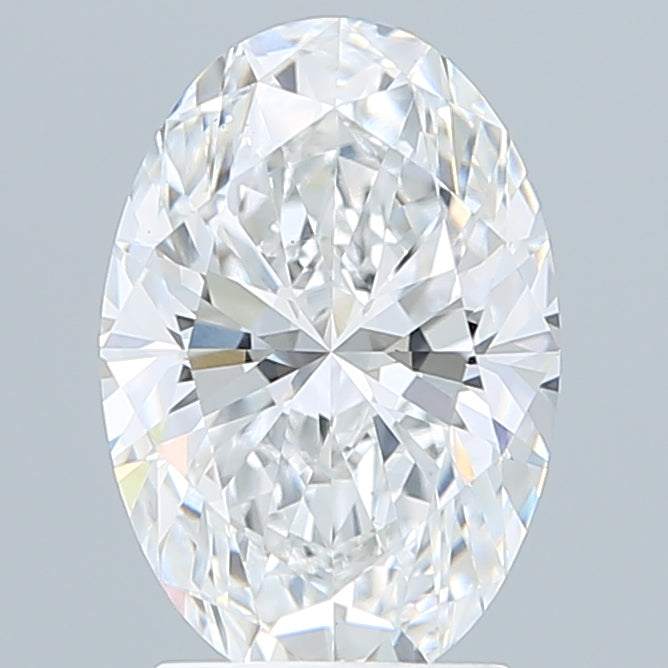 2.58 Carat Oval Shaped, Ideal Cut, D Color, VS1 Clarity, IGI Certified Lab Grown Diamond