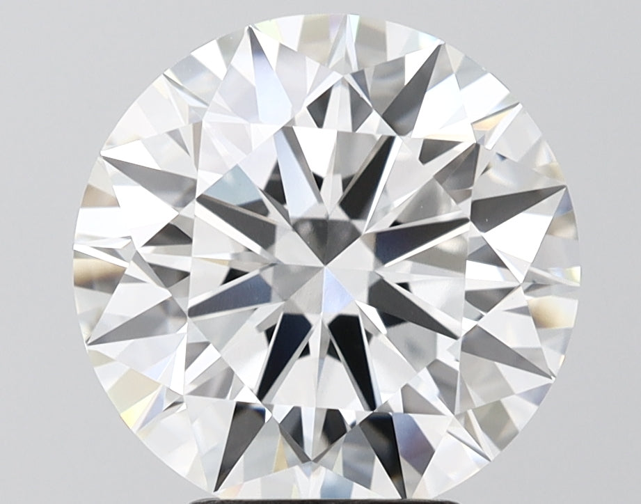 4.56 Carat Round Shaped, Ideal Cut, F Color, VVS2 Clarity, IGI Certified Lab Grown Diamond