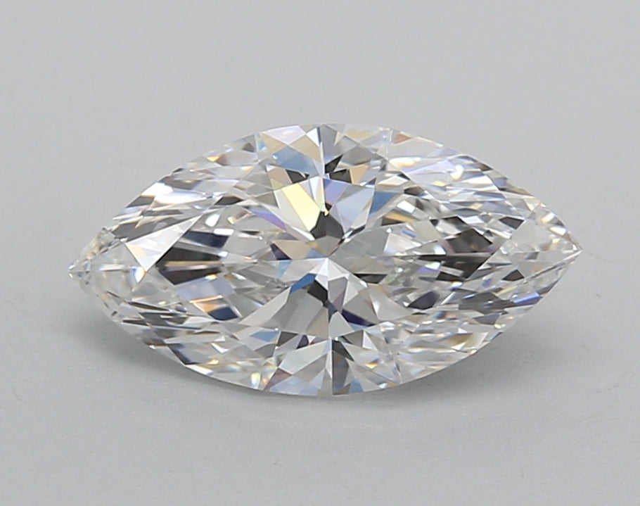 1.52 Carat Marquise Shaped, Excellent Cut, E Color, VVS2 Clarity, IGI Certified Lab Grown Diamond