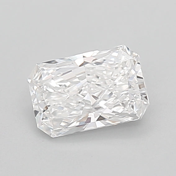 0.57 Carat Radiant Shaped, Very Good Cut, D Color, VS1 Clarity, IGI Certified Lab Grown Diamond