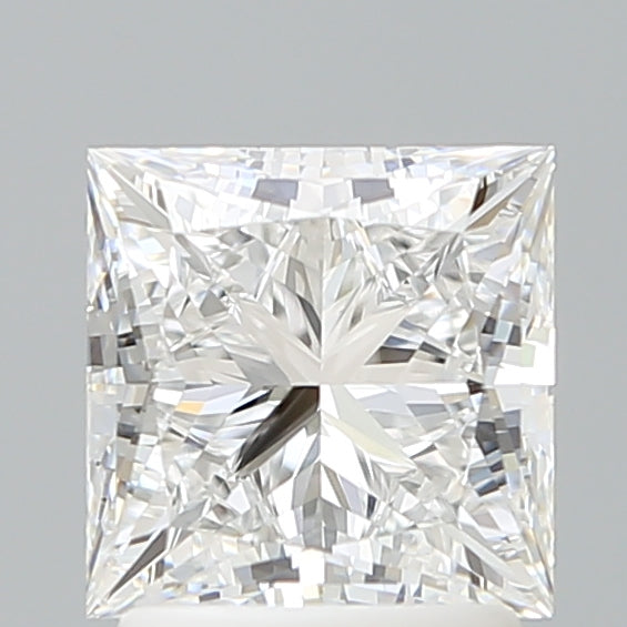 2.07 Carat Princess Shaped, Ideal Cut, D Color, VVS2 Clarity, IGI Certified Lab Grown Diamond