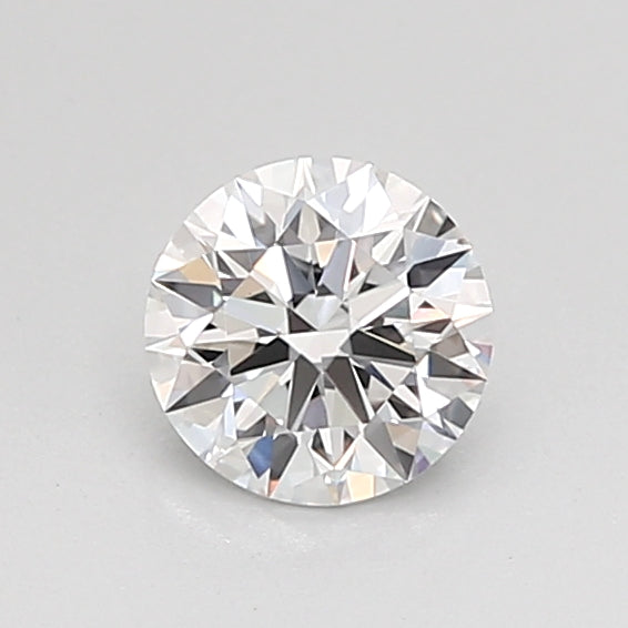 0.55 Carat Round Shaped, Ideal Cut, D Color, VVS2 Clarity, IGI Certified Lab Grown Diamond