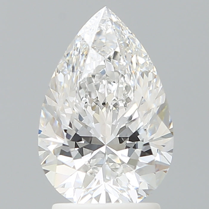2.39 Carat Pear Shaped, Excellent Cut, E Color, VVS2 Clarity, IGI Certified Lab Grown Diamond