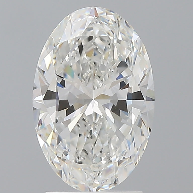 2.52 Carat Oval Shaped, Ideal Cut, E Color, VVS2 Clarity, IGI Certified Lab Grown Diamond